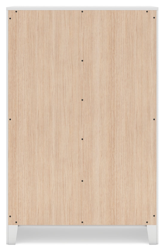 Binterglen Twin Panel Bed, Dresser, Mirror, Chest and 2 Nightstands