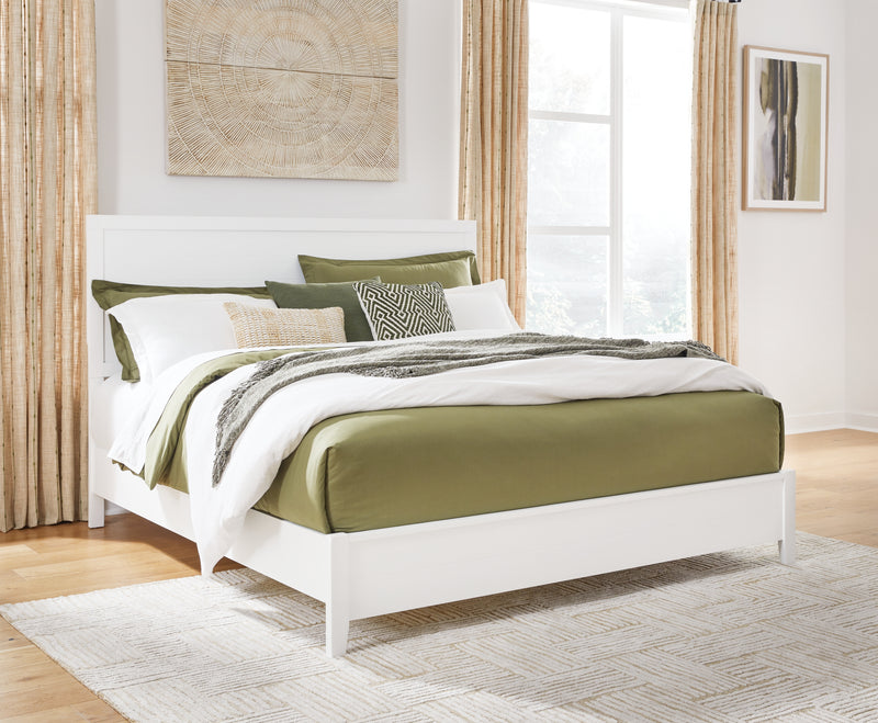 Binterglen King Panel Bed, Dresser, Mirror and Nightstand