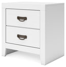 Binterglen Twin Panel Bed, Dresser, Mirror, Chest and 2 Nightstands