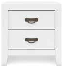 Binterglen Queen Panel Bed and 2 Nightstands