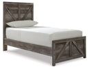 Wynnlow Queen Crossbuck Panel Bed (Bed Size: Twin)