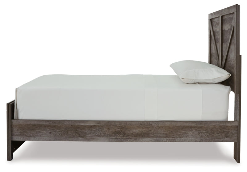 Wynnlow Queen Crossbuck Panel Bed (Bed Size: Twin)