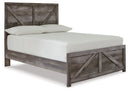 Wynnlow Queen Crossbuck Panel Bed (Bed Size: Full)