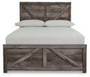 Wynnlow Queen Crossbuck Panel Bed (Bed Size: Full)