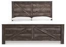 Wynnlow Queen Crossbuck Panel Bed (Bed Size: King)