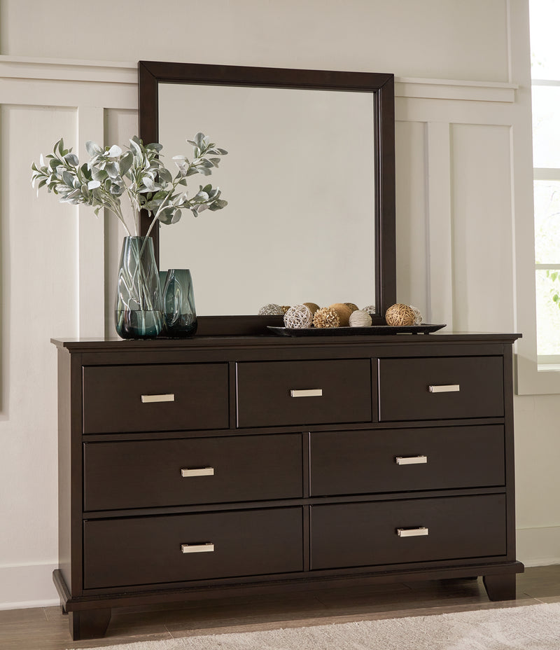 Covetown Full Panel Bed, Dresser, Mirror, Chest and Nightstand