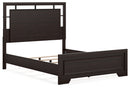 Covetown Queen Panel Bed and Nightstand