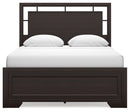 Covetown Queen Panel Bed and Nightstand
