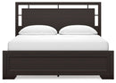 Covetown California King Panel Bed, Dresser and Mirror
