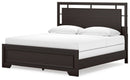 Covetown King Panel Bed, Dresser and Mirror