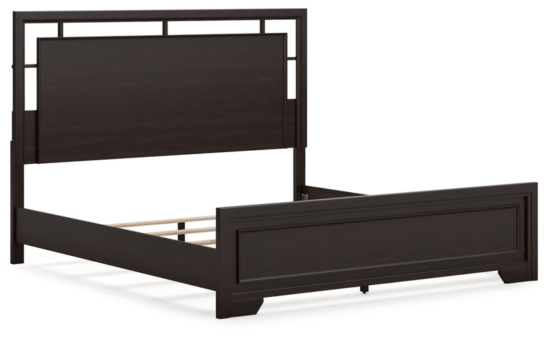 Covetown King Panel Bed, Dresser and Mirror