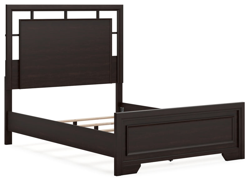 Covetown Full Panel Bed, Dresser, Mirror, Chest and Nightstand
