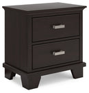 Covetown Queen Panel Bed and Nightstand