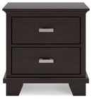 Covetown Queen Panel Bed and Nightstand