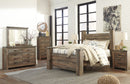 Trinell Queen Poster Bed (Bed Size: Queen)
