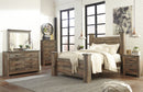 Trinell Queen Poster Bed (Bed Size: Queen)