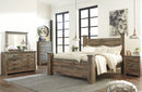 Trinell Queen Poster Bed (Bed Size: King)
