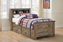 Trinell Twin Storage Bed, Chest and Nightstand