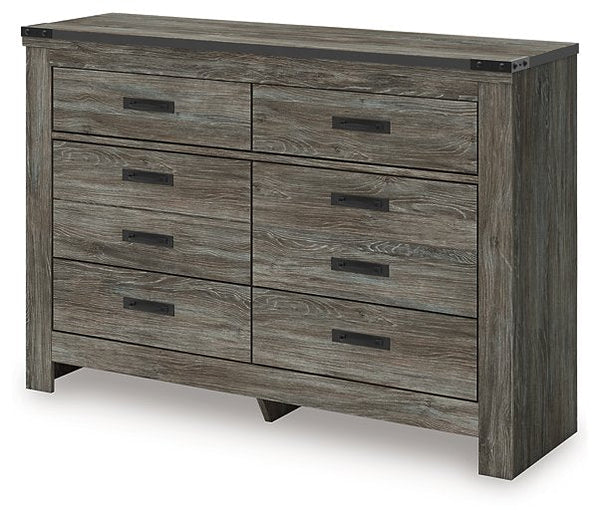 Frandern - Gray - Six Drawer Dresser Frandern - Gray - Six Drawer Dresser