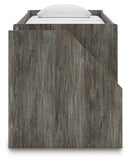 Frandern Twin Loft  Bed with Bookcase Storage