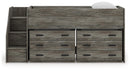 Frandern Twin Loft Bed with Drawer Storage