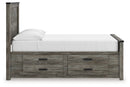 Frandern Full Panel Bed with Storage