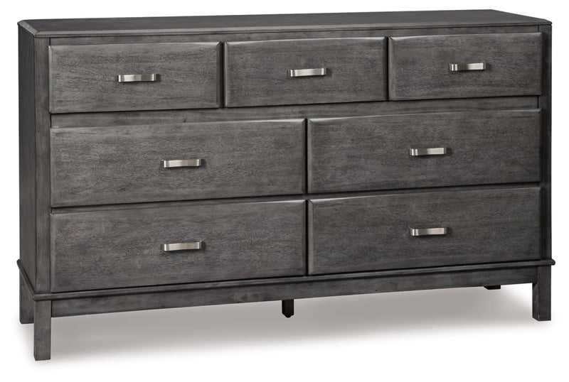 Caitbrook California King Storage Bed, Dresser and 2 Nightstands