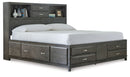 Caitbrook Queen Storage Bed, Dresser and Nightstand