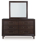 Dantenton Dresser and Mirror
