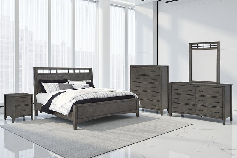 Montillan King Panel Bed