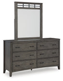 Montillan Queen Panel Bed, Dresser, Mirror and Nightstand