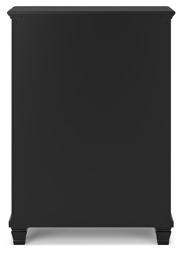 Lanolee Twin Panel Bed and Chest