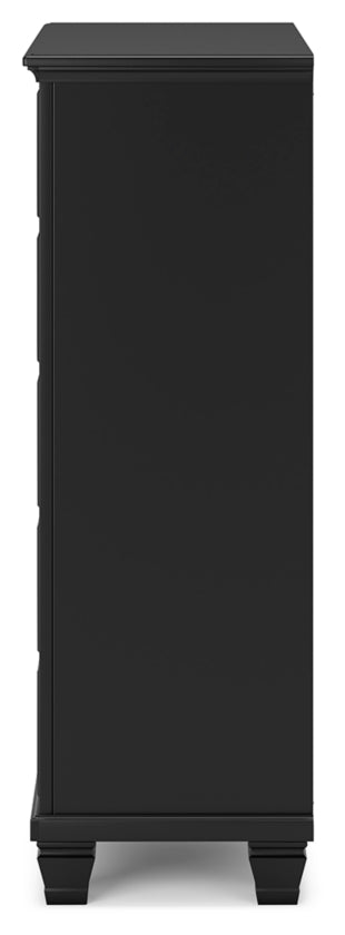 Lanolee Twin Panel Bed and Chest