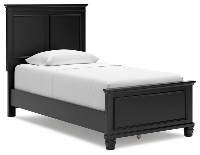 Lanolee Twin Panel Bed and Chest