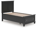 Lanolee Twin Panel Storage Bed