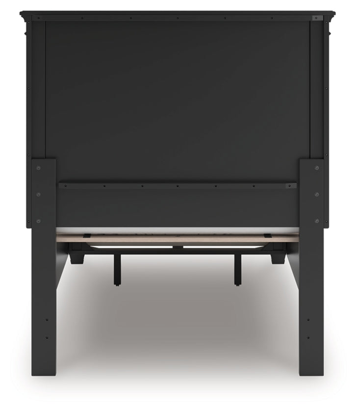 Lanolee Twin Panel Storage Bed