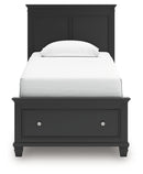 Lanolee Twin Panel Storage Bed