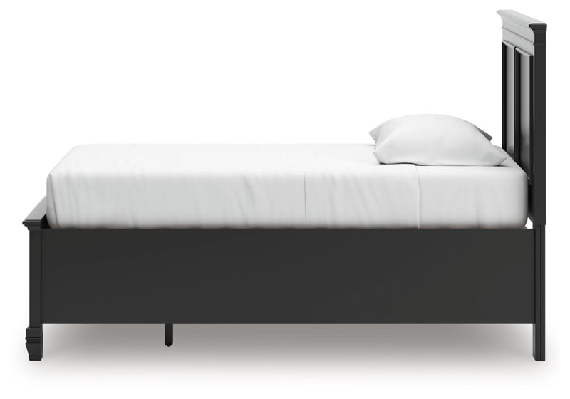 Lanolee Twin Panel Storage Bed