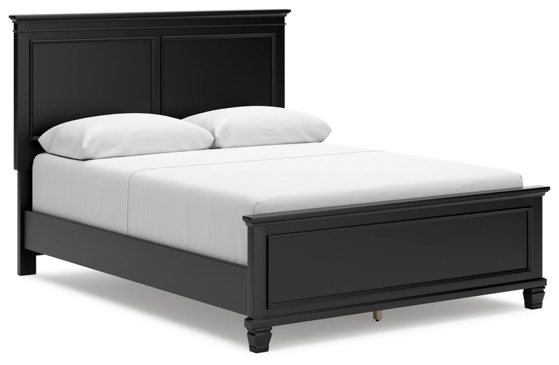Lanolee Queen Panel Bed, Dresser, Mirror and Nightstand