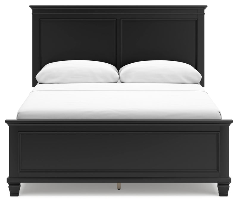 Lanolee Queen Panel Bed, Dresser, Mirror and Nightstand
