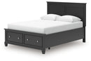 Lanolee Queen Panel Storage Bed