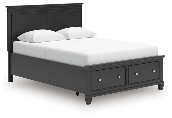 Lanolee Queen Panel Storage Bed