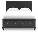 Lanolee Panel Storage Bed