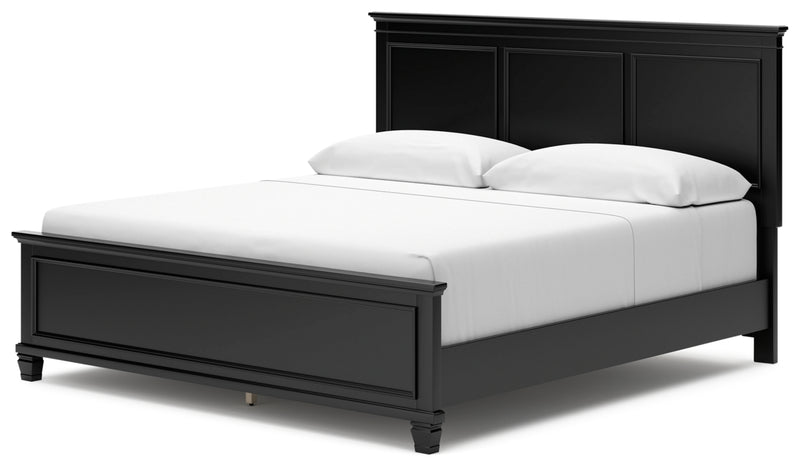 Lanolee King Panel Bed, Dresser, Mirror and 2 Nightstands