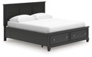 Lanolee California King Panel Storage Bed