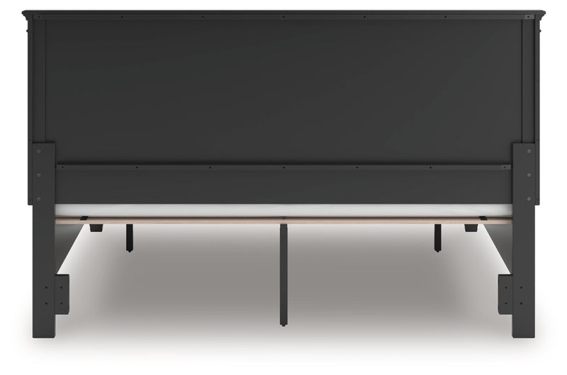 Lanolee King Panel Storage Bed