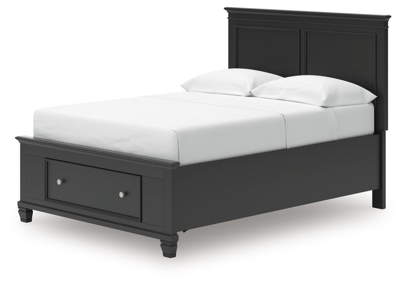 Lanolee Full Panel Storage Bed