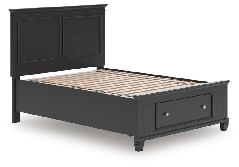Lanolee Full Panel Storage Bed