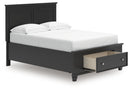 Lanolee Full Panel Storage Bed