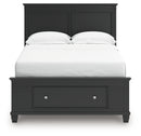 Lanolee Full Panel Storage Bed